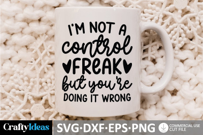I&#039;m not a control freak but you&#039;re doing it wrong SVG