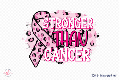 Stronger Than Cancer | Breast Cancer PNG