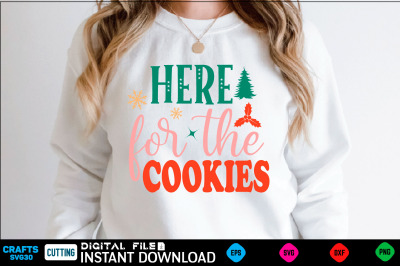 Here for the cookies retro SVG