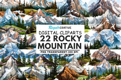 Rocky Mountain Clipart