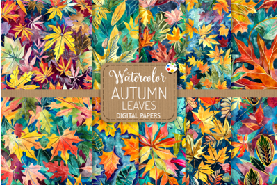 Autumn Leaves - Transparent Watercolor Papers