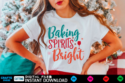 baking spirits bright svg