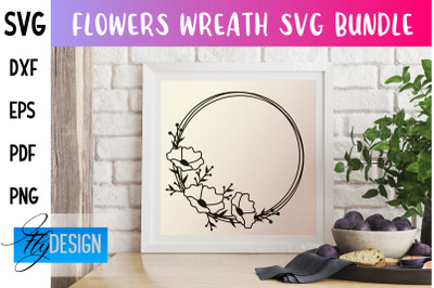 Flowers Wreath SVG | SVG&nbsp;Design