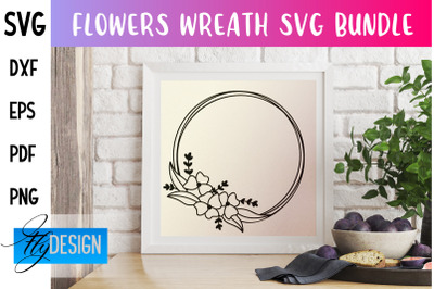 Flowers Wreath SVG | SVG&nbsp;Design