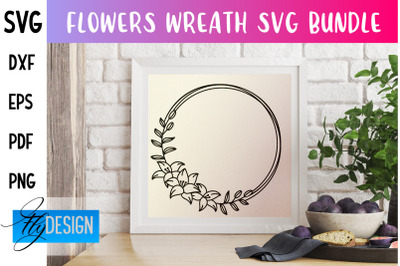 Flowers Wreath SVG | SVG&nbsp;Design