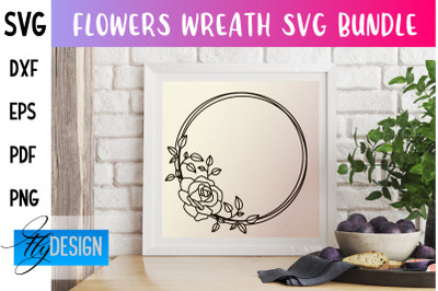 Flowers Wreath SVG | SVG&nbsp;Design