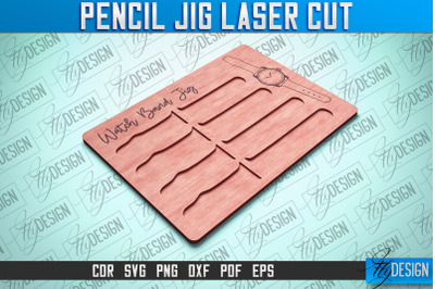 Watch Jig Laser Cut SVG | Teacher Gift SVG Design | School CNC Files