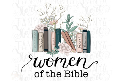 Women of The Bible Png for Sublimation