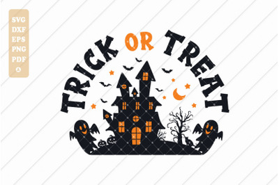 Trick or Treat Svg, Halloween SVG