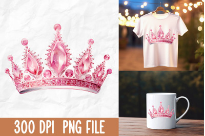 Breast Cancer Pink Crown Queen Princess