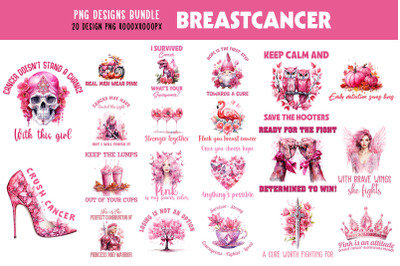 Breast Cancer Faith Hope Love Bundle