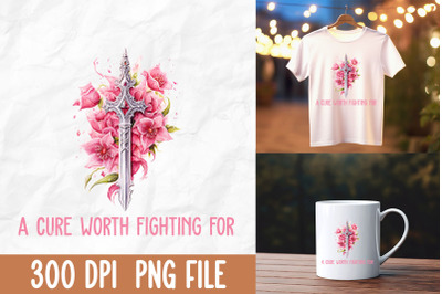 A Cure Worth Fighting For Pink Flower