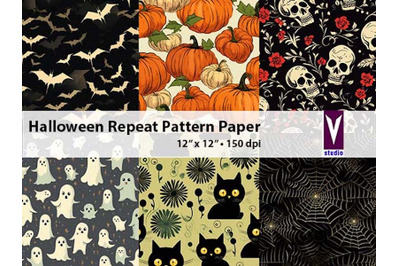 Halloween Repeat Patterned Papers