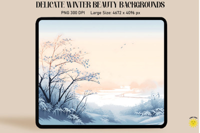 Soft And Gentle Winter Landscapes