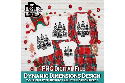 Christmas Crew SVG, Christmas Tree, Matching Family Shirts, Christmas