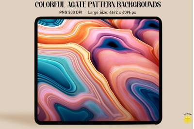 Exquisite Agate Veining Backgrounds