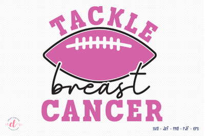 Breast Cancer SVG, Tackle Breast Cancer