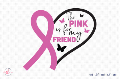 Breast Cancer Awareness SVG Design