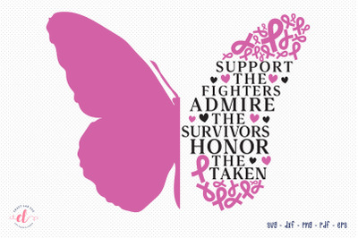 Breast Cancer Awareness SVG Design