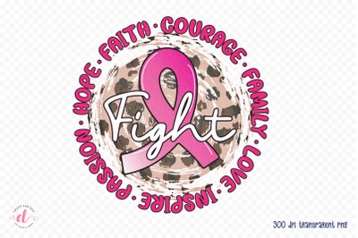 Breast Cancer Awareness PNG Sublimation
