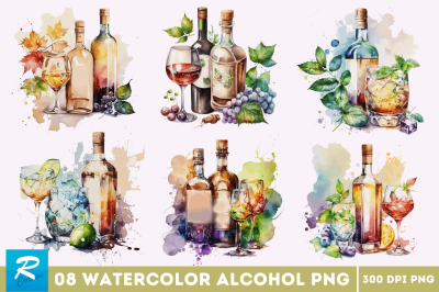 Watercolor Alcohol Bundle