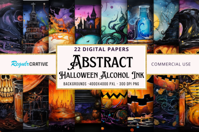 Halloween Alcohol Ink bundle