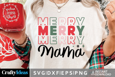 Merry Mama SVG
