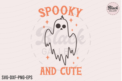Retro Halloween Quote  SVG Design