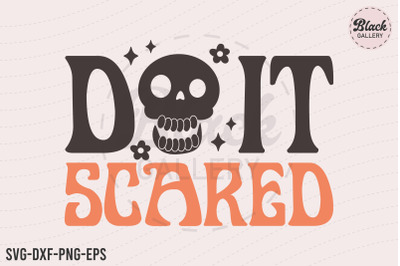 Retro Halloween Quote  SVG Design