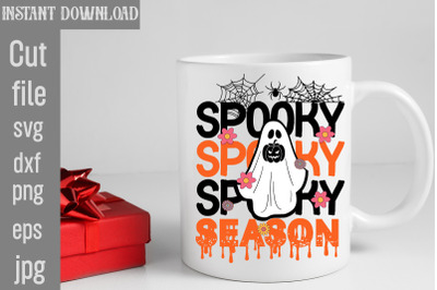 Spooky Season SVG cut file,halloween svgs, svg halloween designs, free