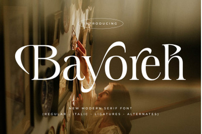 Bayoreh Typeface
