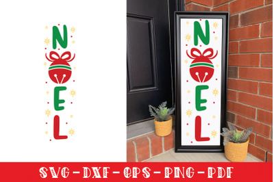 Noel SVG, Christmas Porch Sign SVG