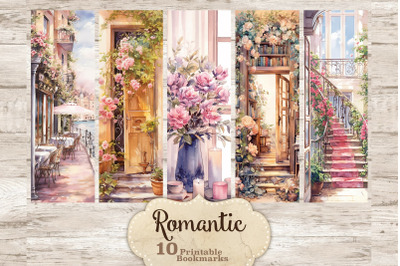 Romantic Printable Bookmarks | Cozy Home Bookmarks Bundle