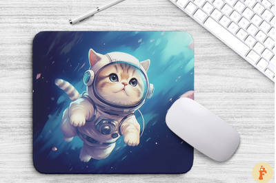 Cute Astronaut American Shorthair Cat