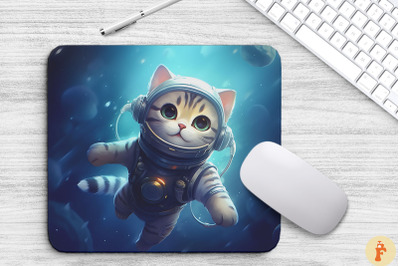 Cute Astronaut American Shorthair Cat