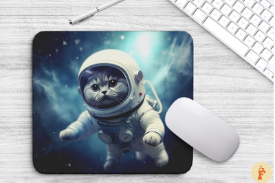 Cute Astronaut British Shorthair Cat