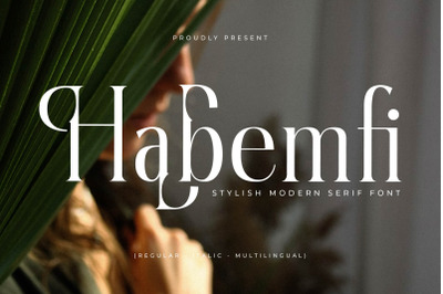 Habemfi Typeface