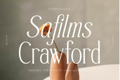 Safilms Crawford Typeface