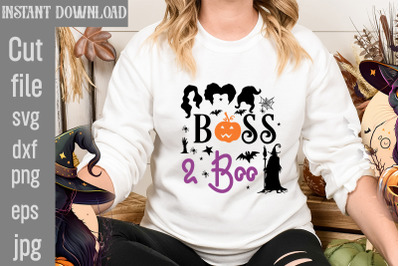 Boss &amp;amp; Boo SVG cut file&2C;halloween svgs&2C; svg halloween designs&2C; free ha