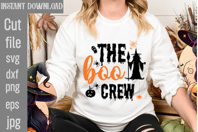 The Boo Crew SVG cut file&2C;halloween svgs&2C; svg halloween designs&2C; free