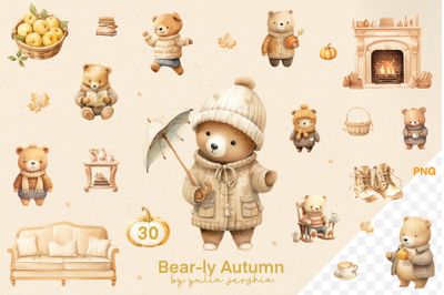 Bear-ly Autumn Bears