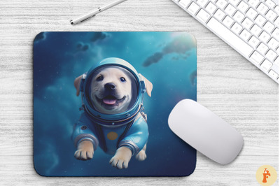 Cute Astronaunt Labrador Retriever Dog