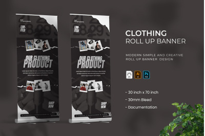 Clothing - Roll Up Banner