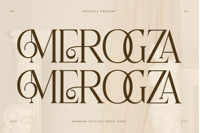 Merogza Typeface