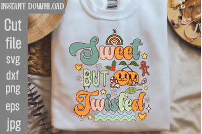 Sweet But Twisted Retro Sublimation&2C;Retro Christmas Bundle&2C; Christmas