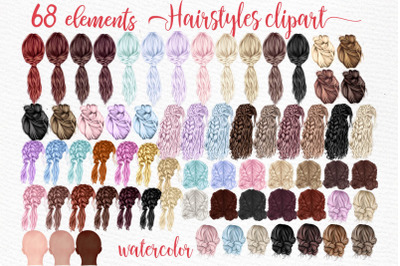 Hairstyles clipart Girls hairstyles clpart Custom hairstyles