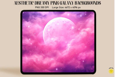 Pink Galaxy Aesthetic Backgrounds