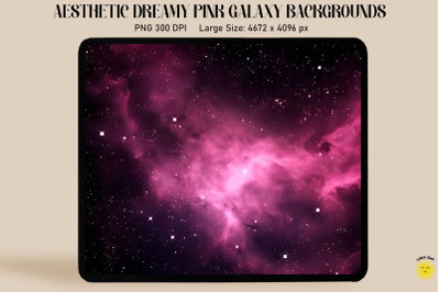 Dark Pink Galaxy Fantasy Backgrounds