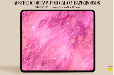 Magical Pink Cosmos Backgrounds