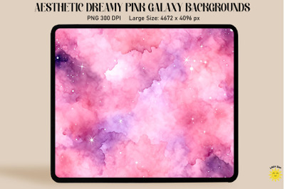 Dreamlike Pink Universe Backgrounds